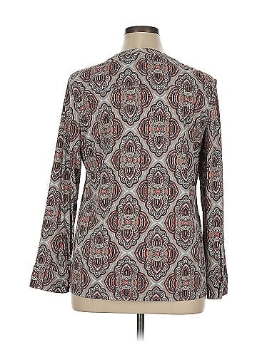 Dana Buchman Long Sleeve Blouse (view 2)