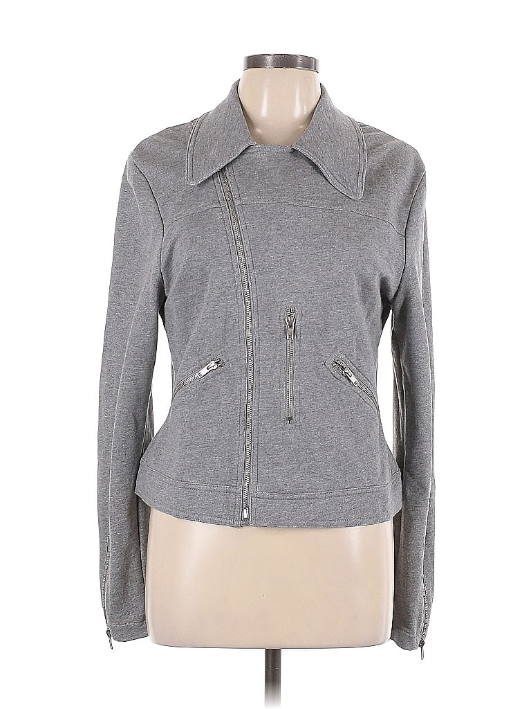 Norma Kamali Gray Cardigan Size L - photo 1