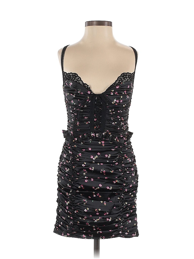 For Love & Lemons Stars Black Cocktail Dress Size XXS - photo 1