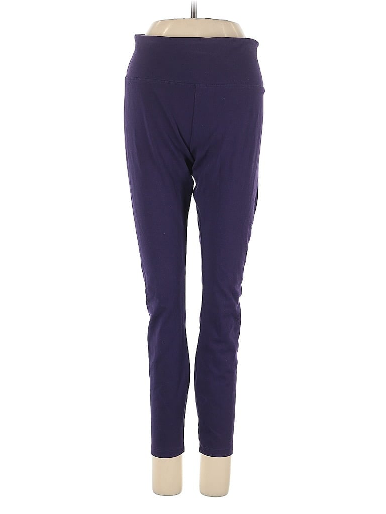 Pre-owned Simply Vera Vera Wang Active Pants In Purple