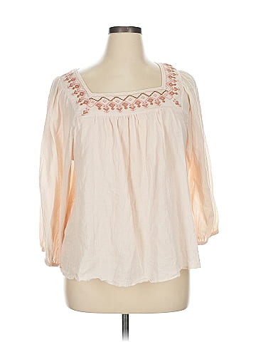 Lucky Brand 3/4 Sleeve Blouse (view 1)