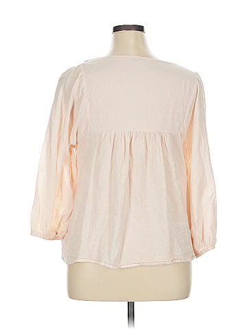 Lucky Brand 3/4 Sleeve Blouse (view 2)