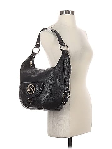 MICHAEL Michael Kors Leather Shoulder Bag (view 2)