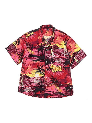 Unbranded Short Sleeve Button-Down Shirt (view 1)