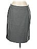 Ann Taylor LOFT Chevron-herringbone Gray Formal Skirt Size 10 - photo 1