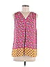 Violet & Claire 100% Polyester Pink Sleeveless Blouse Size M - photo 1