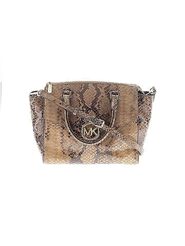 MICHAEL Michael Kors Leather Satchel (view 1)