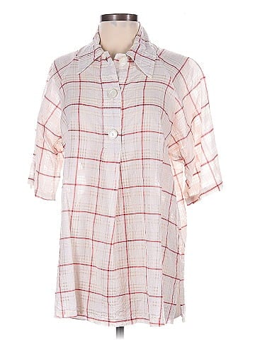 Alysi 3/4 Sleeve Button-Down Shirt (view 1)