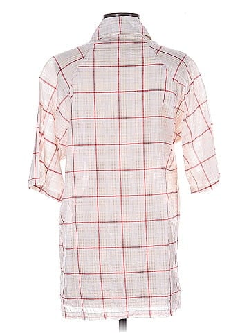 Alysi 3/4 Sleeve Button-Down Shirt (view 2)
