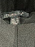 Color Block 100% Polyester Solid Black Shorts Size 8 - photo 3