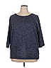 T by Talbots Blue Pullover Sweater Size 2X - photo 1