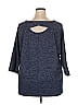 T by Talbots Blue Pullover Sweater Size 2X - photo 2