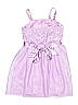 Justice 100% Polyester Purple Dress Size 10 - photo 2