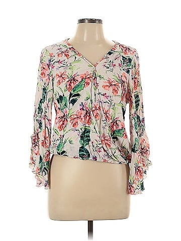 Sanctuary 3/4 Sleeve Blouse (view 1)