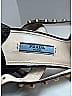 Prada 100% Leather Black Leather Studded Heels Size EU 37 - photo 6