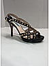 Prada 100% Leather Black Leather Studded Heels Size EU 37 - photo 9