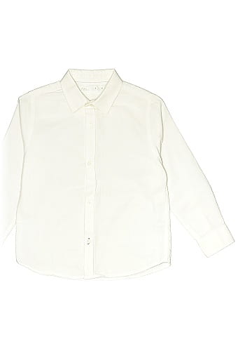 Zara Kids Long Sleeve Button-Down Shirt (view 1)