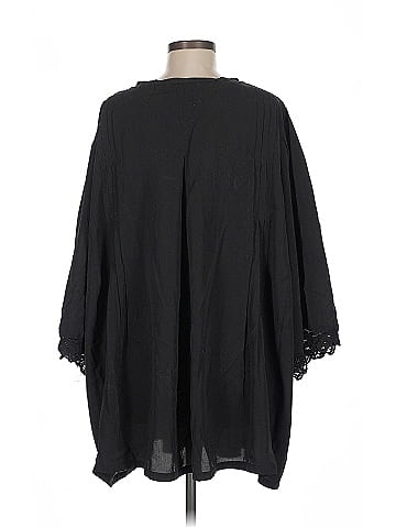 Roaman's 3/4 Sleeve Blouse (view 2)