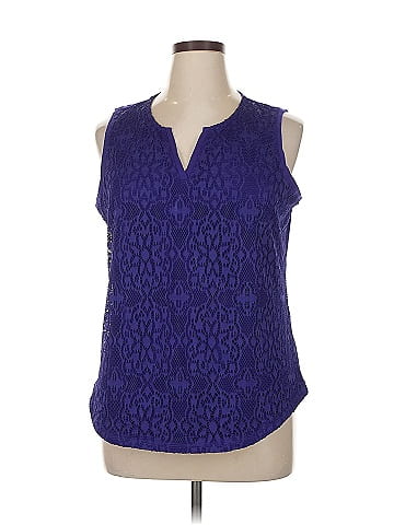 Liz Claiborne Sleeveless Blouse (view 1)