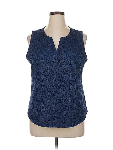 Liz Claiborne Sleeveless Blouse (view 1)