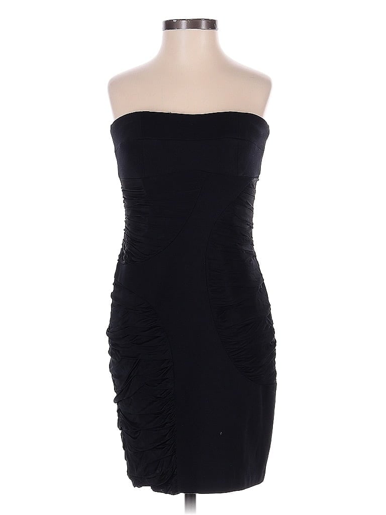 Cynthia Steffe 100% Viscose Black Cocktail Dress Size 0 - photo 1