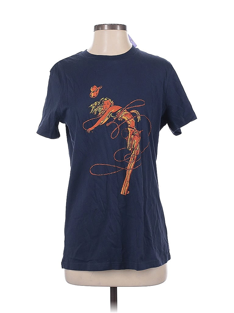 Diesel 100% Cotton Blue Short Sleeve T-Shirt Size S - photo 1