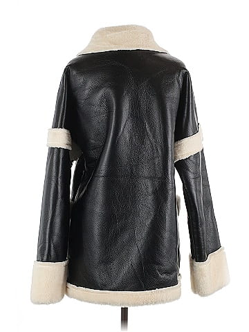 PrettyLittleThing Faux Leather Jacket (view 2)
