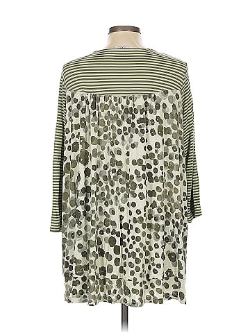 LOGO by Lori Goldstein 3/4 Sleeve Top (view 2)