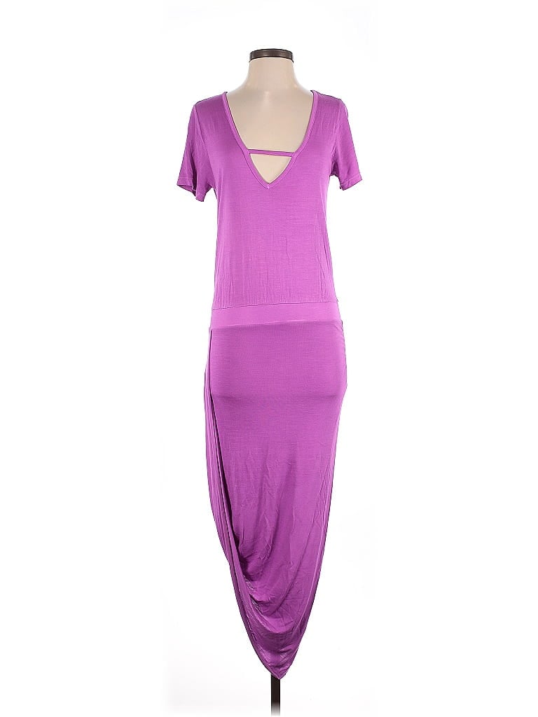 Young Fabulous & Broke 100% Modal Purple Casual Dress Size S - photo 1