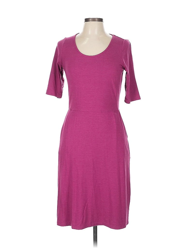Betabrand Purple Casual Dress Size M - photo 1