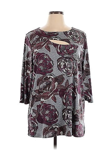 Christopher & Banks 3/4 Sleeve Top (view 1)