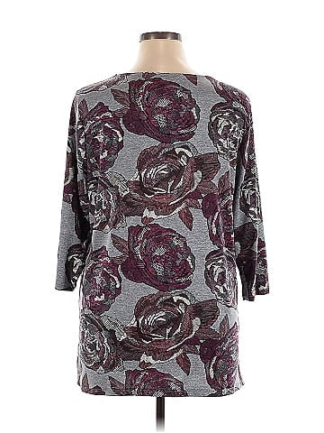 Christopher & Banks 3/4 Sleeve Top (view 2)