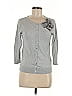 August Silk Gray Cardigan Size M - photo 1