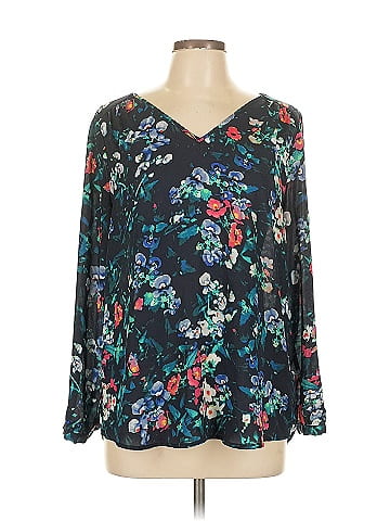 Adrienne Vittadini Long Sleeve Blouse (view 1)