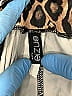 Onzie Animal Print Ivory Tan Leggings Size M - photo 7
