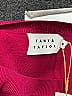 Tanya Taylor Color Block Burgundy Blue Pullover Sweater Size M - photo 3