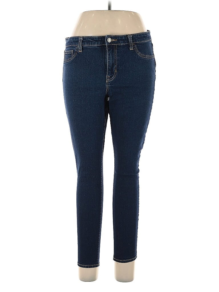 Gap Solid Blue Jeans Size 32 waist - photo 1
