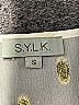 S.Y.L.K. 100% Silk Ivory 3/4 Sleeve Silk Top Size S - photo 7