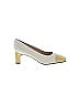 Etienne Aigner Color Block Ivory Heels Size 8 - photo 1