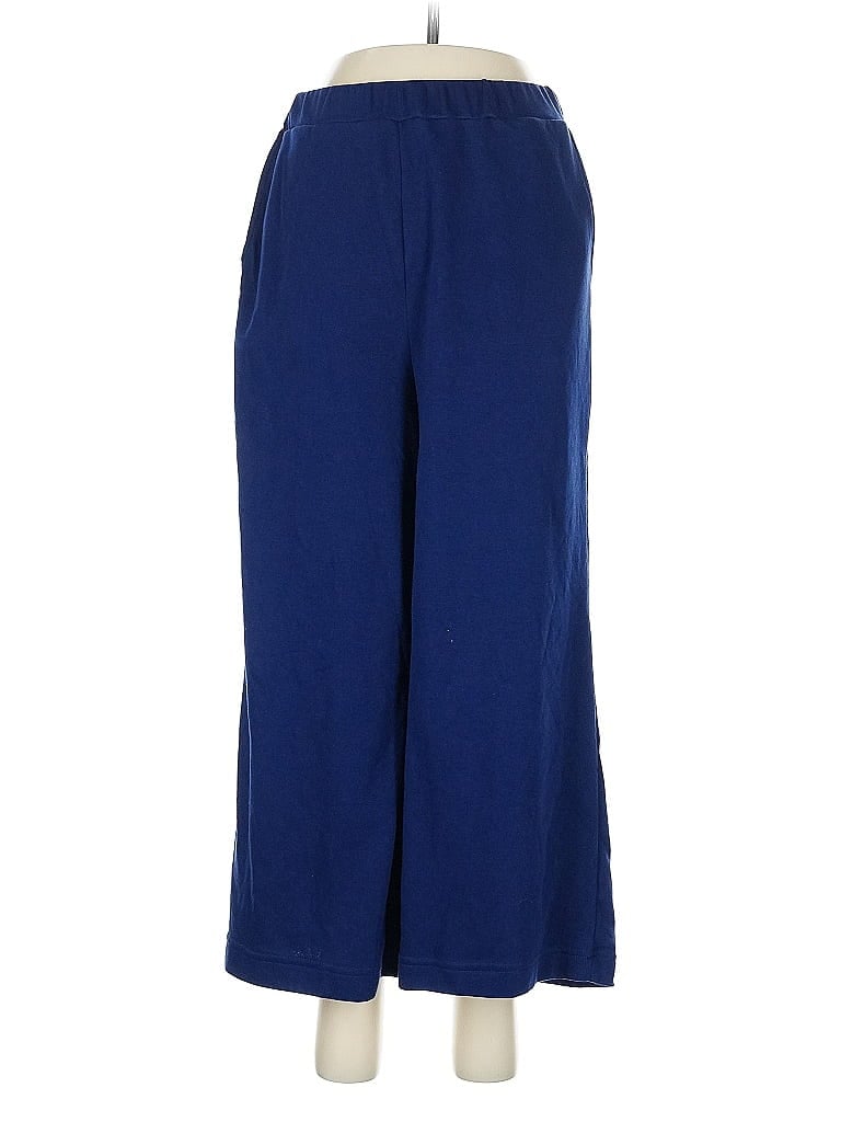 Three Dots Blue Casual Pants Size M - photo 1