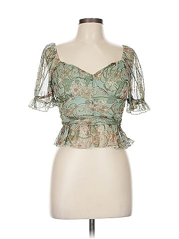 Meraki Short Sleeve Blouse (view 1)