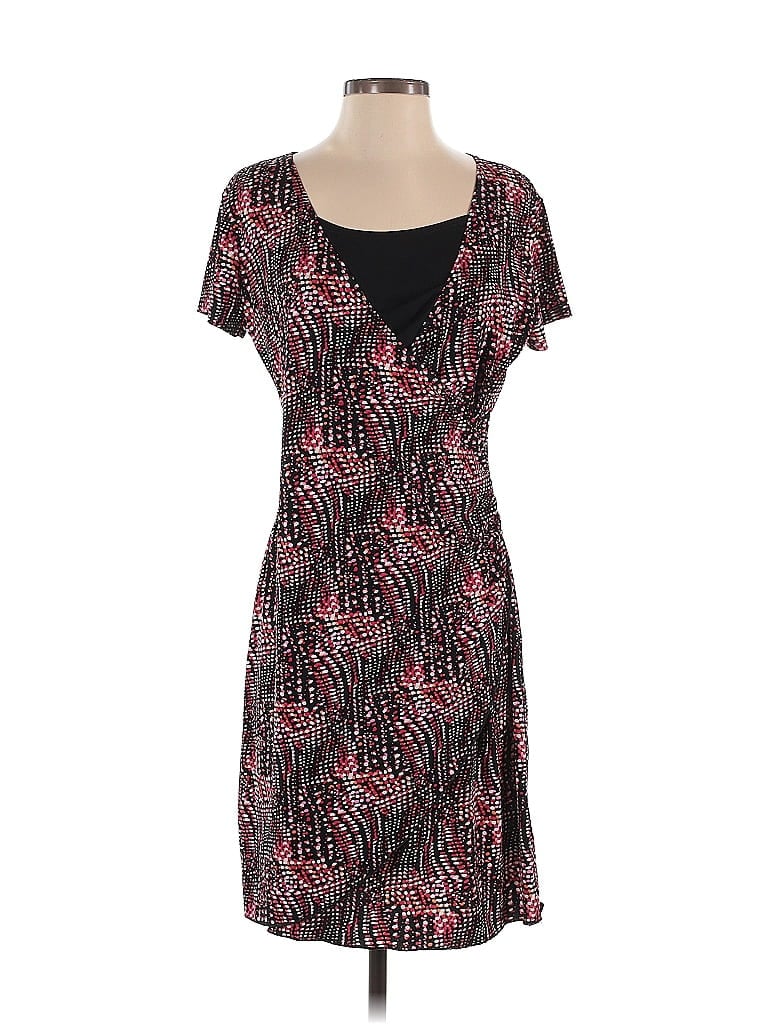 Click to view more detailed imagery on our partner's website Pre-owned Kim Rogers Casual Dress In Burgundy