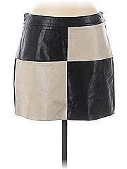 12th Tribe Faux Leather Skirt