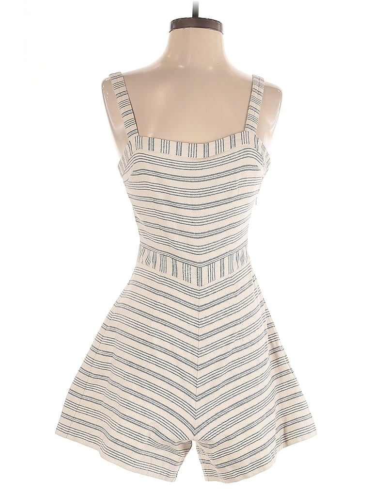 Pre-owned Paper Crown Romper In Brown