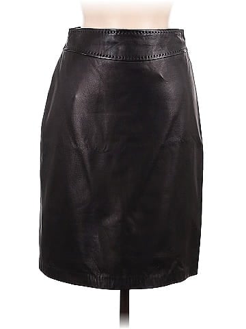 Elie Tahari Faux Leather Skirt (view 1)