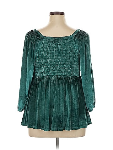Torrid 3/4 Sleeve Blouse (view 2)