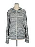 ALTERNATIVE Gray Zip Up Hoodie Size XL - photo 1
