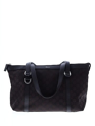 Gucci Outlet GG Canvas Abbey Medium Tote Bag (view 1)