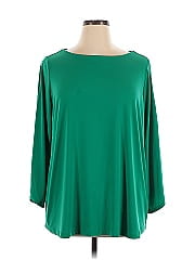 Susan Graver 3/4 Sleeve Top