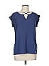 Fortune + Ivy Blue Short Sleeve Top Size M - photo 1